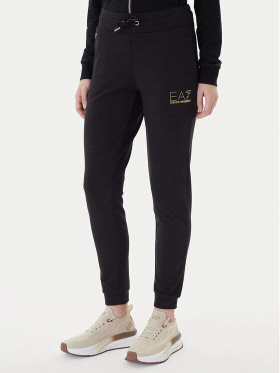 EA7 Emporio Armani EA7 Emporio Armani Долнище анцуг 8NTP66 TJ9RZ 1200 Черен Regular Fit