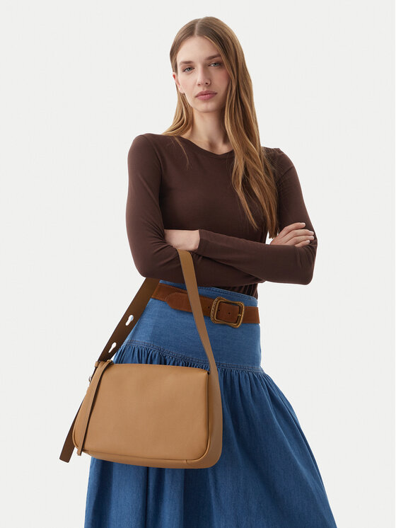 Tory Burch Torebka 177364 Brązowy