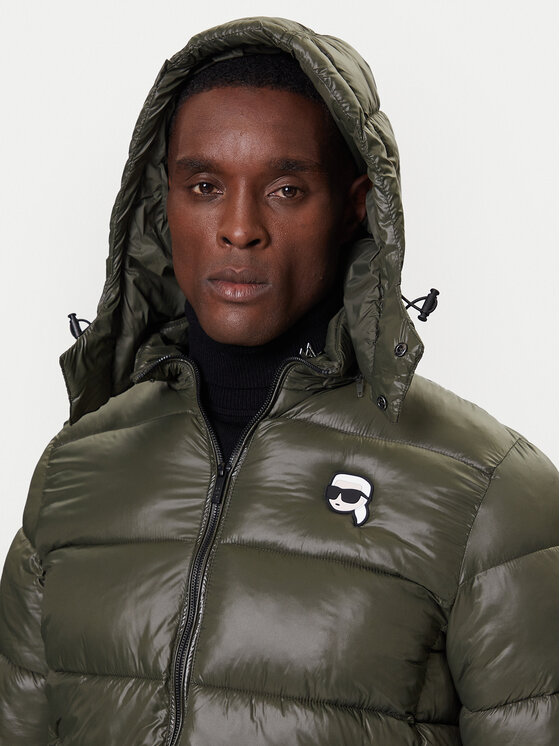 KARL LAGERFELD KARL LAGERFELD Geacă de iarnă 505022554590 Verde Regular Fit