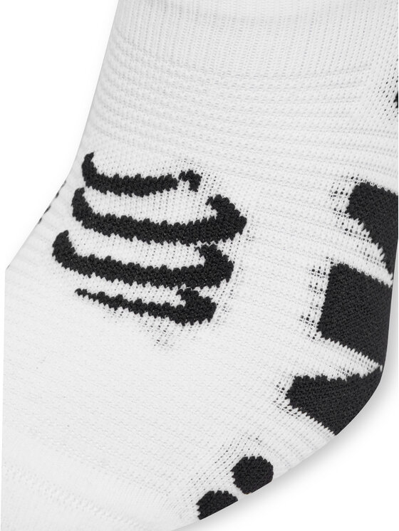Compressport Compressport Kotníkové ponožky No Show XU00045 Bílá