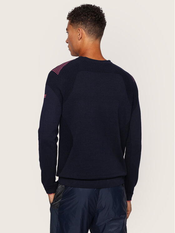 BOSS Boss Maglione Rowin 50427754 Blu scuro Regular Fit