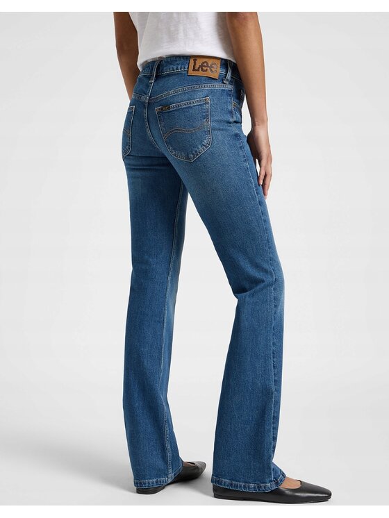 Lee Lee Jeansy Jessica Niebieski Bootcut Fit