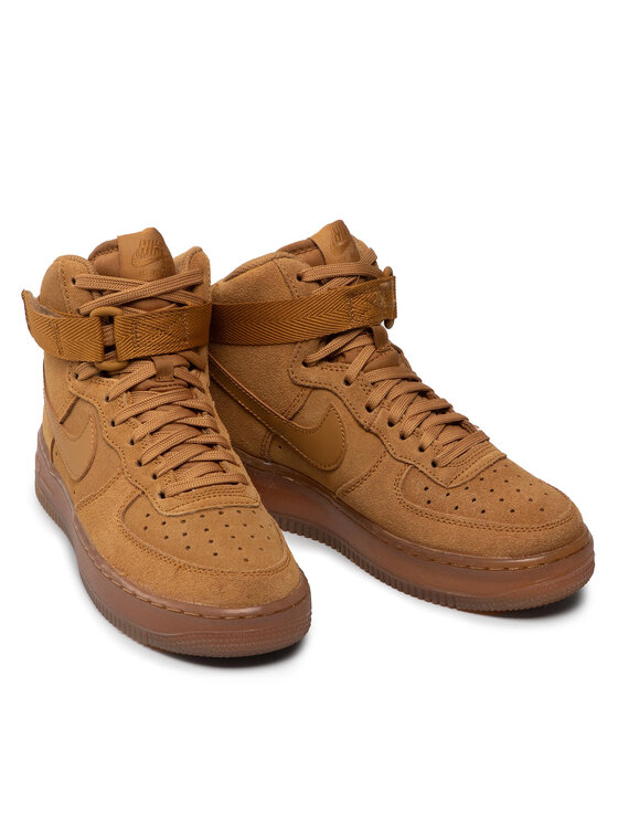 Nike Nike Laisvalaikio batai Air Force 1 High Lv 8 3 (GS) CK0262 700 Geltona