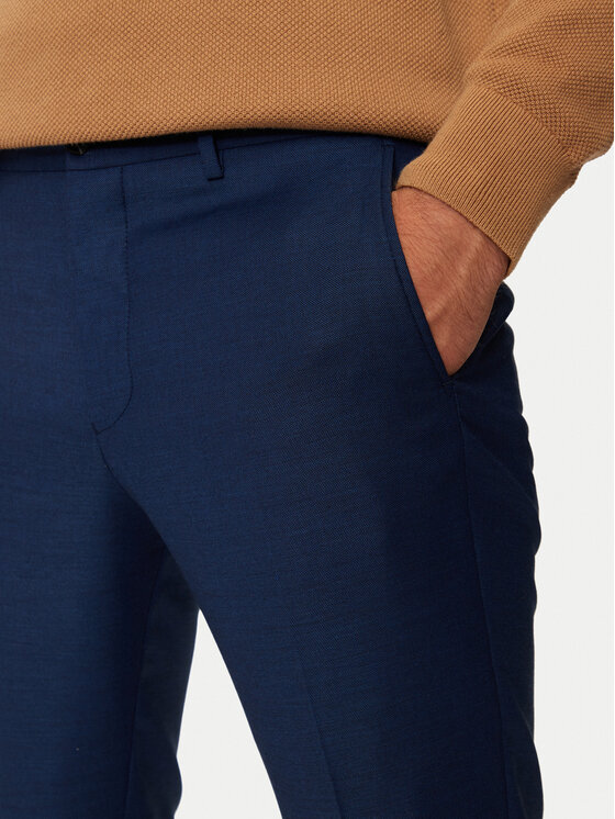 Jack & Jones Jack & Jones Chinosy Solaris 12141112 Granatowy Super Slim Fit