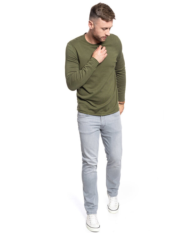 Mustang Mustang Maglione EMIL C ROLLEDGE Verde Regular Fit