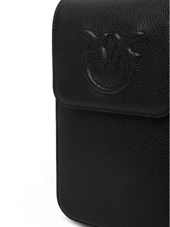 PINKO PINKO Torebka na telefon Phone Case Utility AI 25-26 PCPL 105355 A29Q Czarny