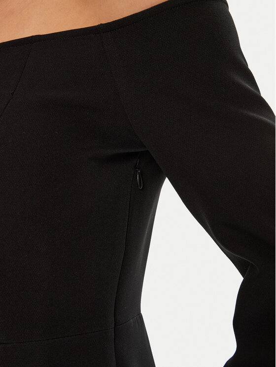 Calvin Klein Jeans Calvin Klein Jeans Vsakodnevna obleka J20J225020 Črna Slim Fit