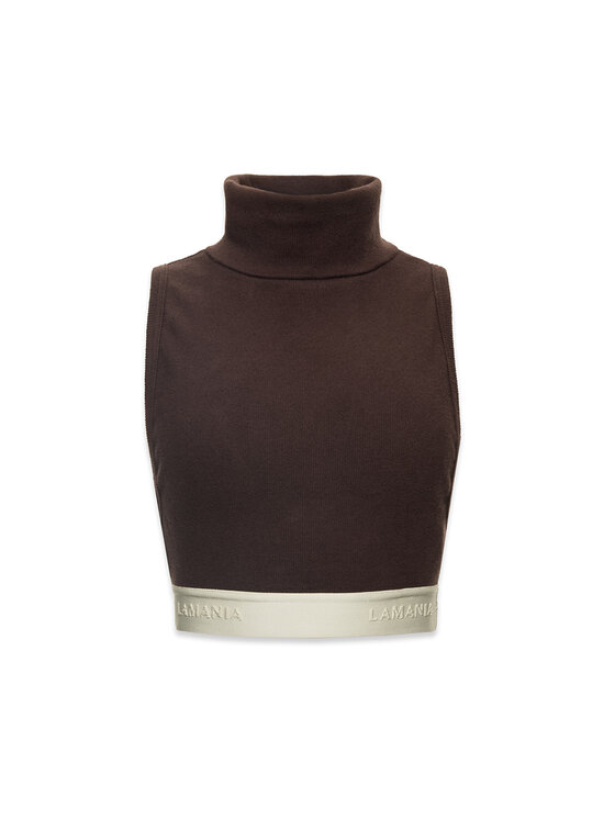 La Mania La Mania Top BELLAROSE Hnědá Basic Fit