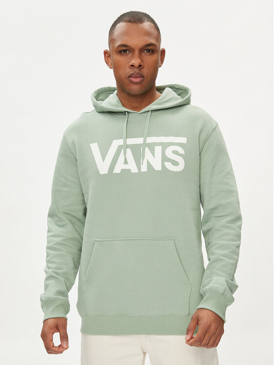 Vans Džemperis ar kapuci Mn Vans Classic Po Hoodie Ii VN0A456B Zaļš Regular Fit