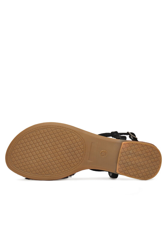 DeeZee DeeZee Sandały F103-100 Czarny