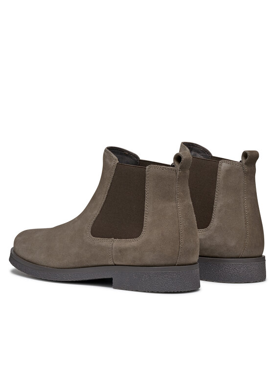 Geox Geox Боти тип челси Uomo Claudio U2658A 00022 C1018 Сив
