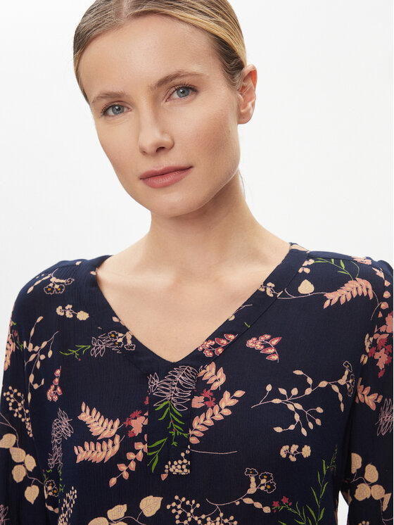 Kaffe Kaffe Bluse 10504059 Dunkelblau Regular Fit