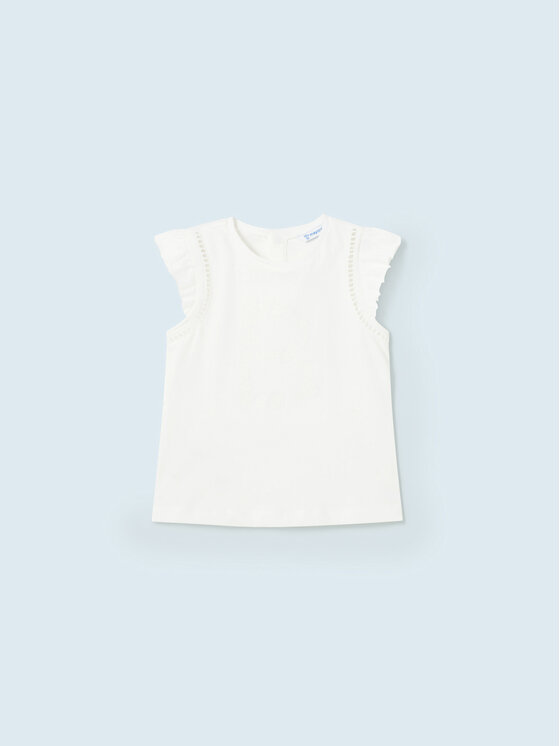 Mayoral Mayoral T-särk 1012 Valge Regular Fit