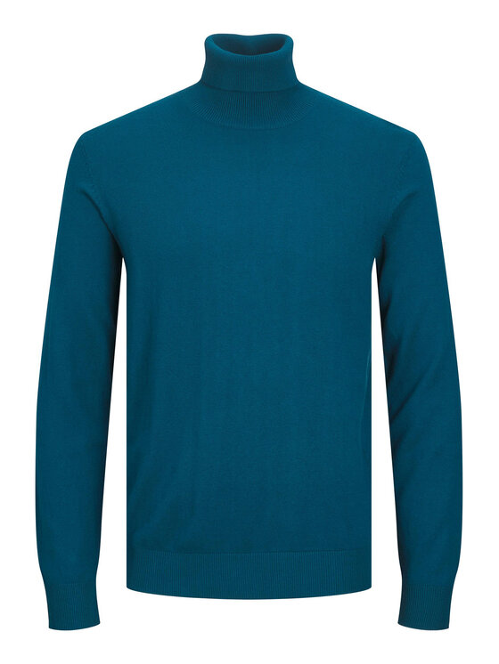 Jack&Jones Jack&Jones Krekls ar augstu apkakli 12157417 Zils Regular Fit