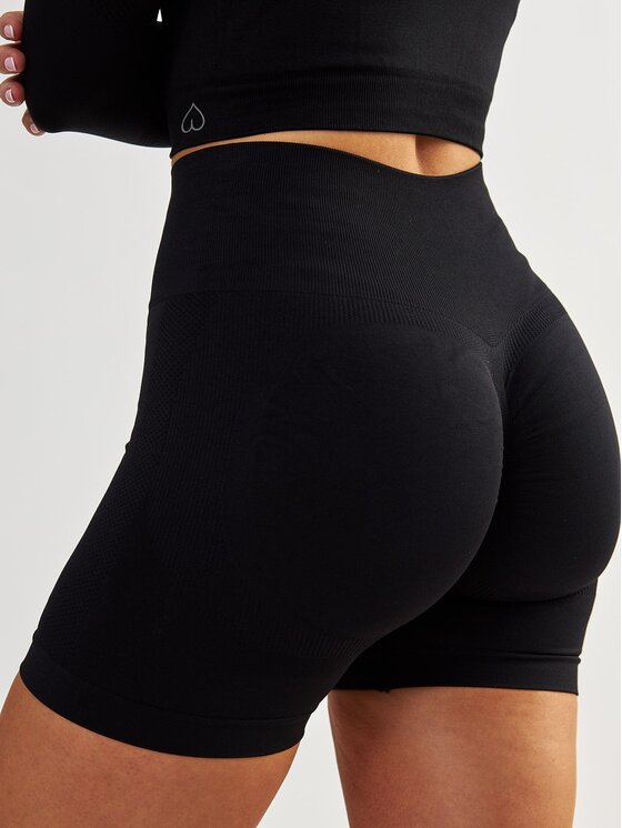 BeShaped BeShaped Športové kraťasy Modelujące Power Up! Čierna Shaping Fit