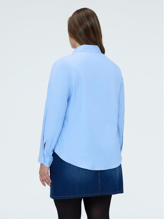Fiorella Rubino Fiorella Rubino Koszula 5082T001493N004 Turkusowy Regular Fit