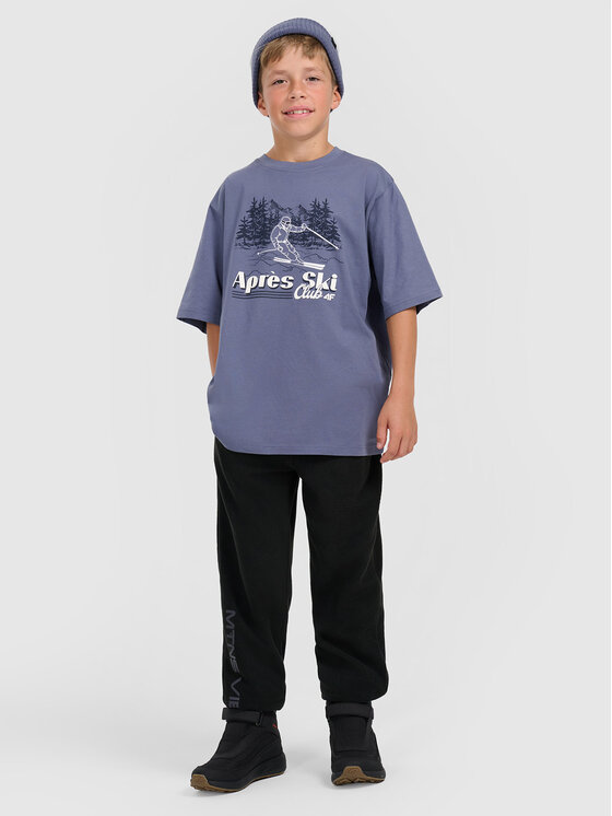 4F 4F T-Shirt APRES SKI Loose Fit