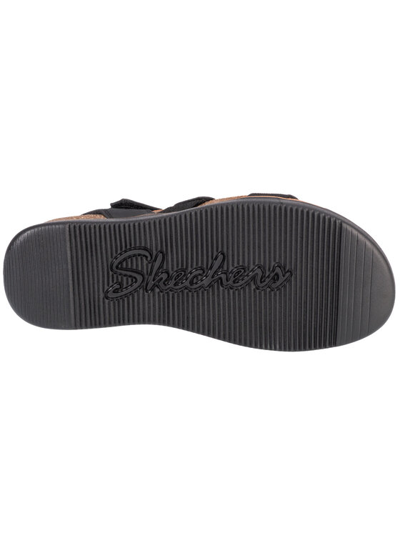 Skechers Skechers Sandały Lifted Comfort Czarny