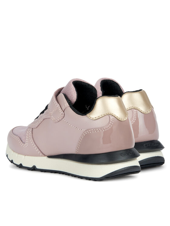 Geox J FASTICS GIRL B Baskets en synthétique bleu marine