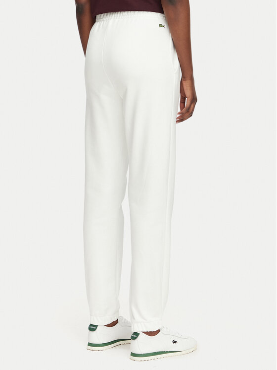 Lacoste Lacoste Sportinės kelnės XF5268 Kreminė Regular Fit