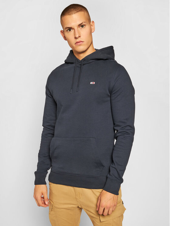 Tommy Jeans Felpa Flag Grapgic DM0DM08703 Blu scuro Regular Fit • Modivo.it