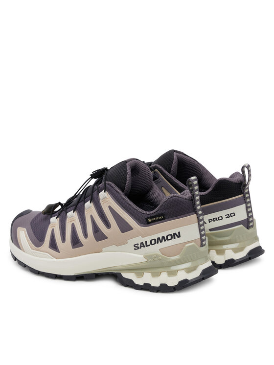 Salomon Salomon Bakancs Xa Pro 3D V9 Gore-Tex L47744700 Lila