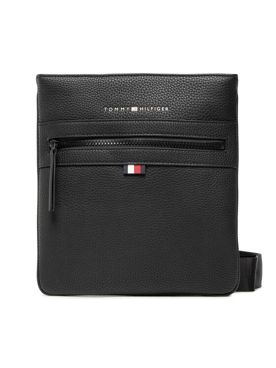 Tommy Hilfiger Tommy Hilfiger Мъжка чантичка Essential Pu Crossover AM0AM09506 Черен