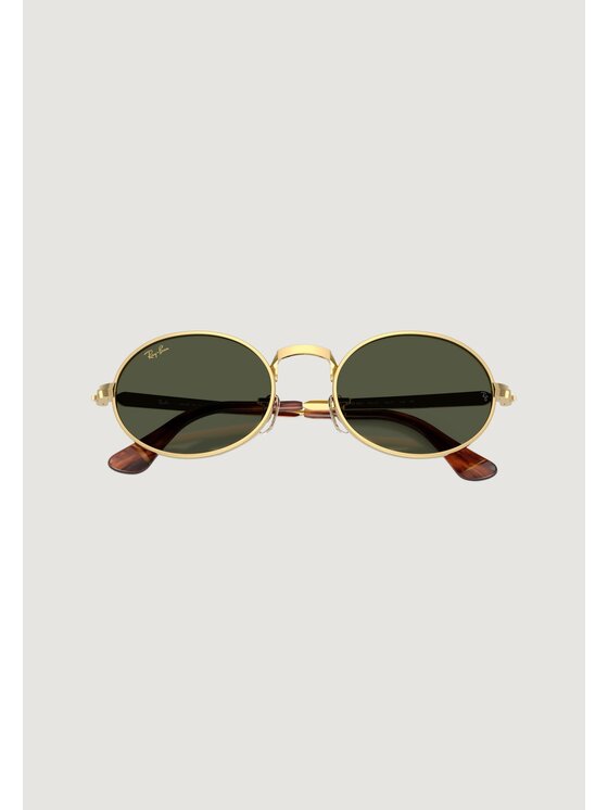 Ray-Ban Ray-Ban Okulary przeciwsłoneczne Ovale - Unisex Złoty