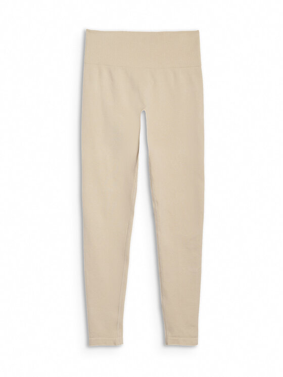 4F 4F Legginsy MULTI ACTIVE Beżowy Slim Fit