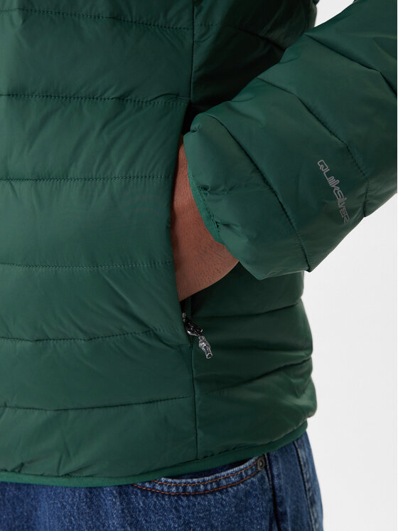 Quiksilver Quiksilver Geacă Scaly Hood EQYJK04189 Verde Regular Fit