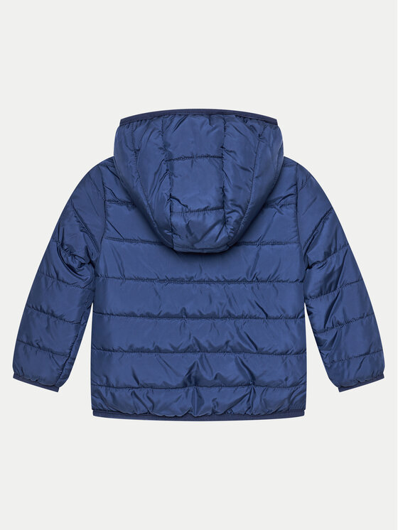 Guess Guess Pūkinė striukė H4BT03 WCFM0 Mėlyna Regular Fit
