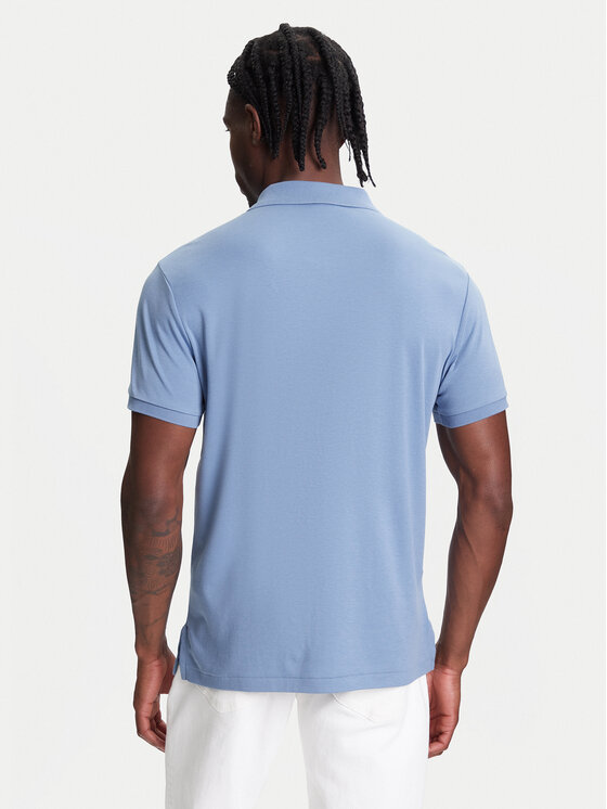 Polo Ralph Lauren Polo Ralph Lauren Polo majica 710704319169 Modra Custom Slim Fit