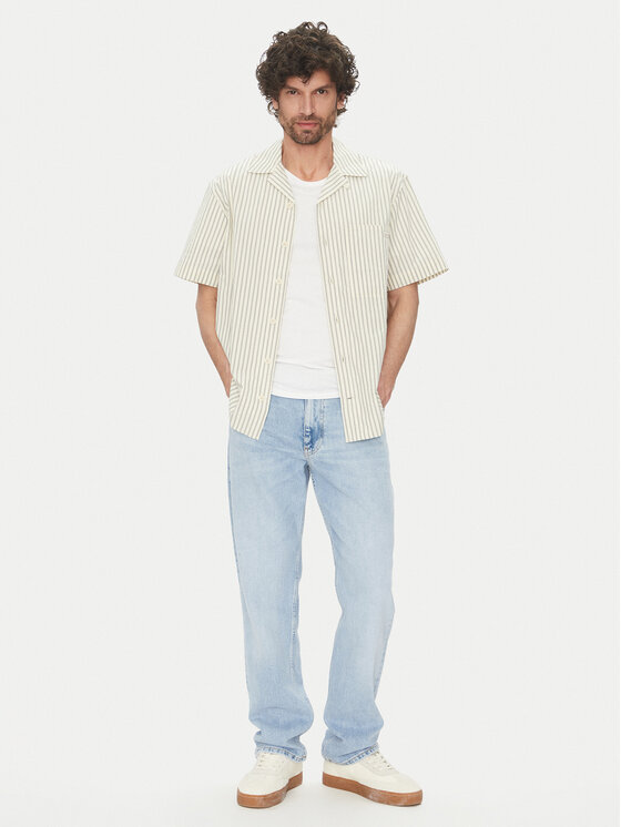 Calvin Klein Jeans Calvin Klein Jeans Koszula J30J327330 Beżowy Regular Fit
