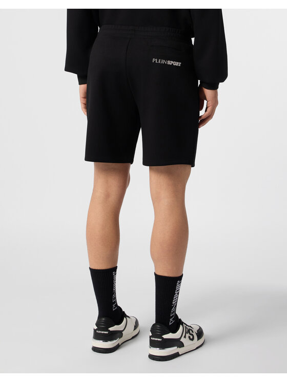 Plein Sport Plein Sport Szorty sportowe 31025 Czarny Jogger Fit