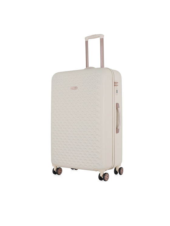 Semi Line Semi Line Велика валіза T5791-3 Écru