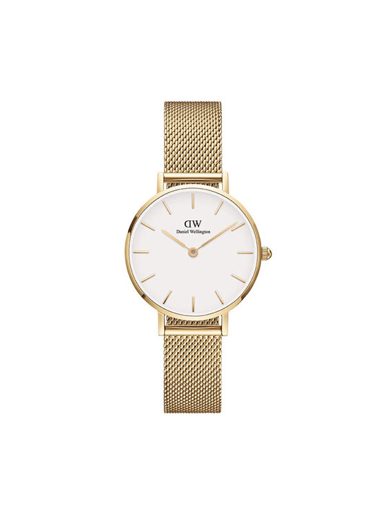 Daniel Wellington Daniel Wellington Ročna ura Petite Yg Mesh DW00100350 Zlata