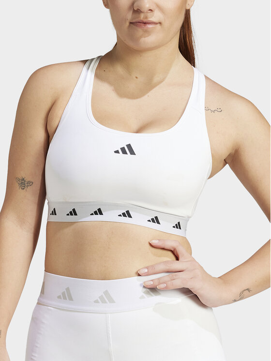 adidas adidas Sportinė liemenėlė Powerreact Training IT6649 Balta