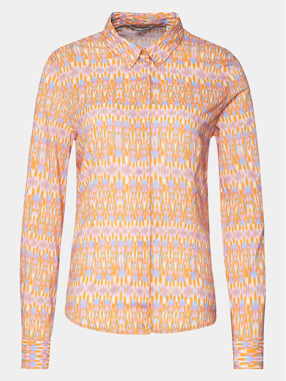 Mustang Košeľa Edison 1014899 Oranžová Slim Fit