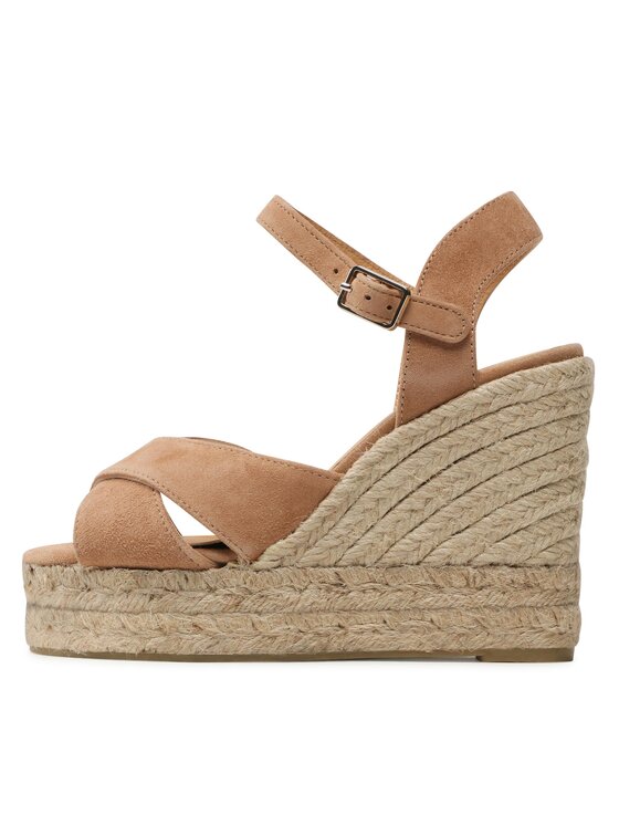 Castañer Castañer Espadryle Blaudell/8ed/007 021746-2008 Beżowy