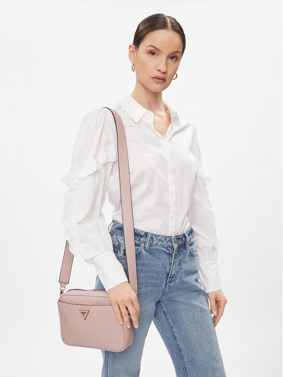 Guess Guess Ročna torba Meridian (BG) HWBG87 78140 Roza