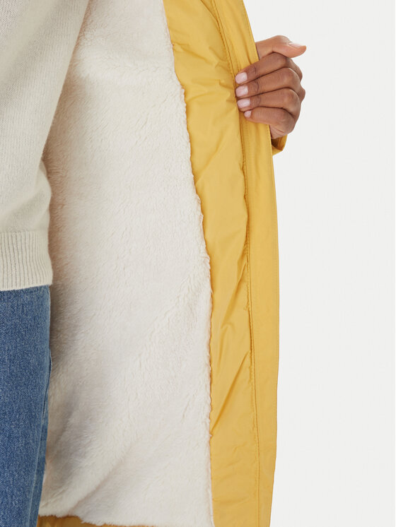 Roxy Roxy Зимно палто Better Weather ERJJK03634 Жълт Regular Fit