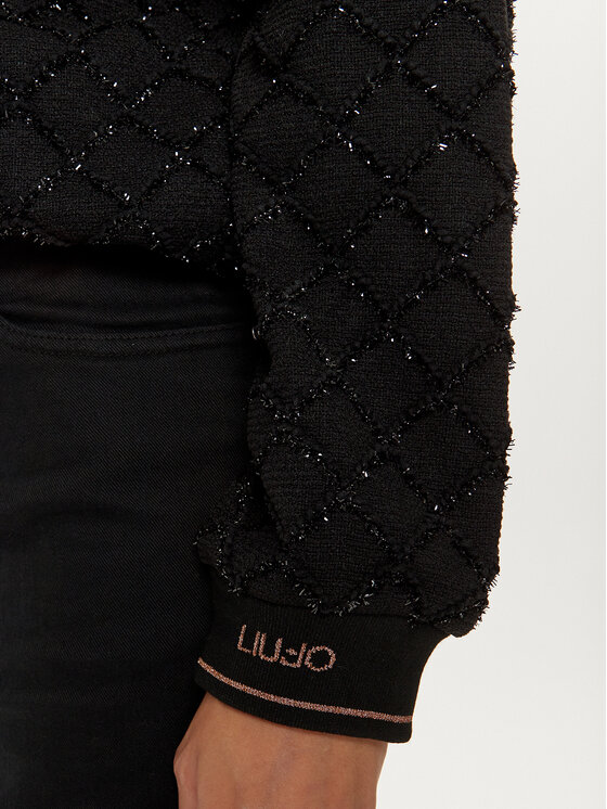 Liu Jo Sport Liu Jo Sport Πουλόβερ TF4276 J4761 Μαύρο Regular Fit