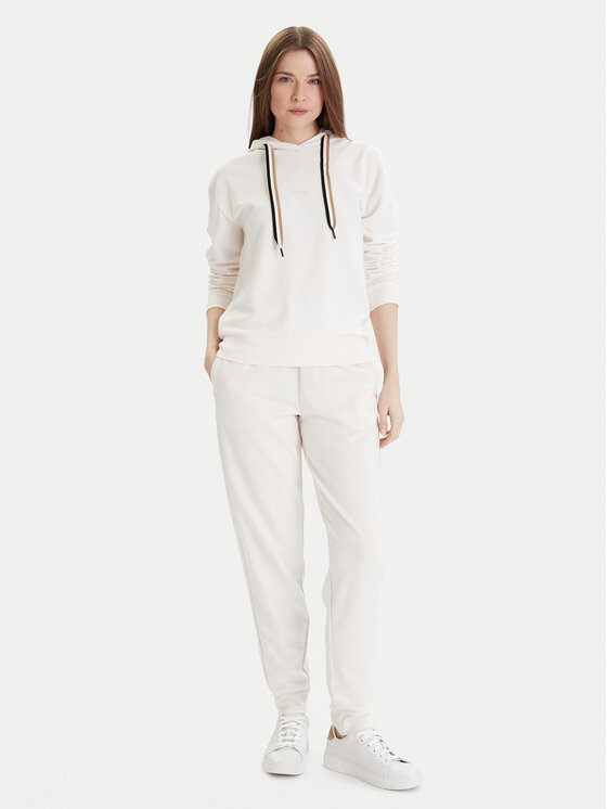BOSS Boss Felpa CP Stripe 50524760 Écru Regular Fit