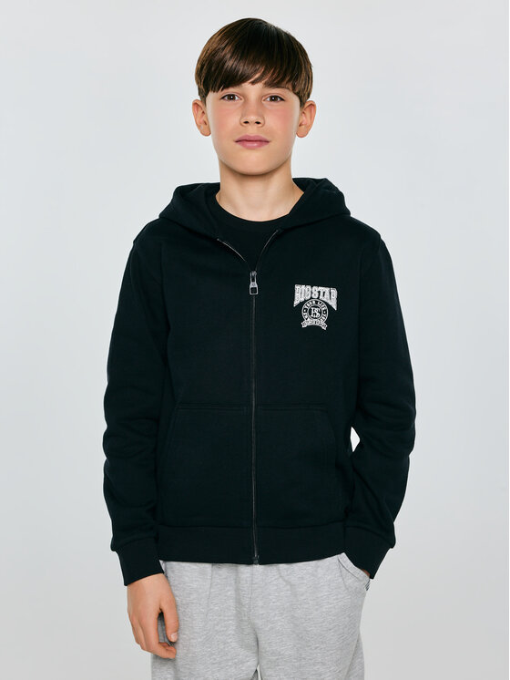 BIG STAR BIG STAR Bluza ARONER Czarny Comfort Fit