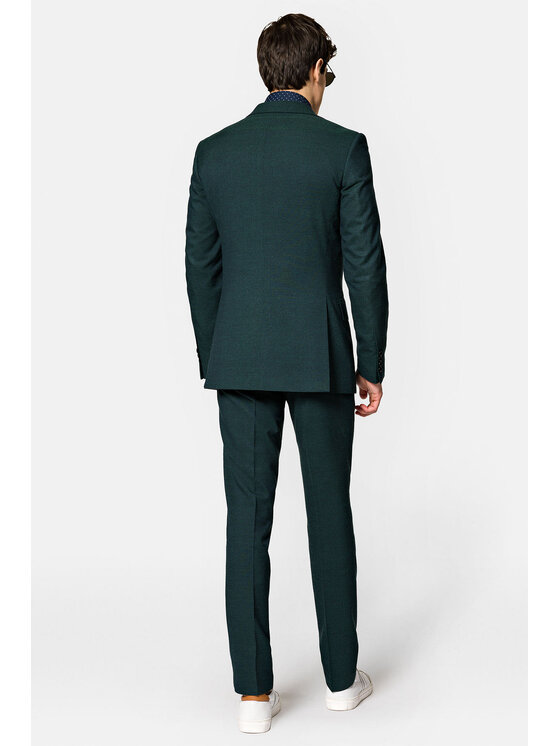Lancerto Lancerto Garnitur Richmond GA073123000001 Zielony Slim Fit