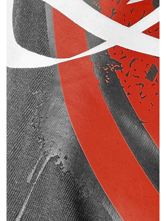 PROSTO. PROSTO. T-Shirt Damage Target Czarny Oversize