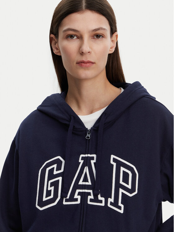 Gap Gap Світшот 727433-03 Cиній Relaxed Fit