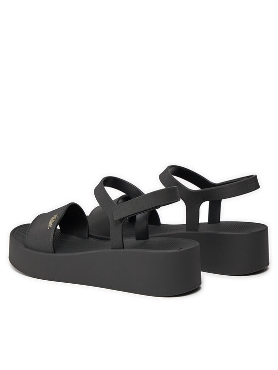 Sandales Parfumées Melissa Noires – Taille 7 (38 EU), Neuves Avec étiquettes, Style Slide