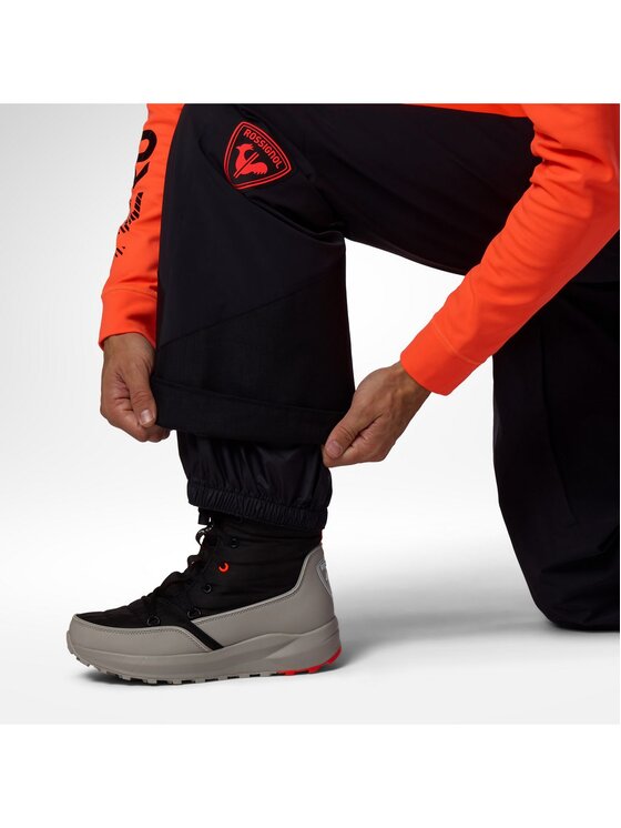 Rossignol Rossignol Spodnie narciarskie M Hero 4Ws Insulated Ski Pant Czarny Regular Fit