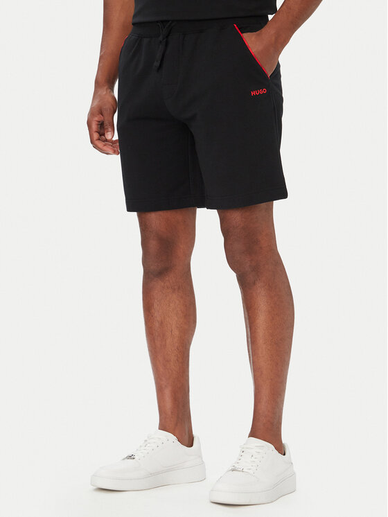 HUGO HUGO Športne kratke hlače Noah 50566165 Črna Regular Fit